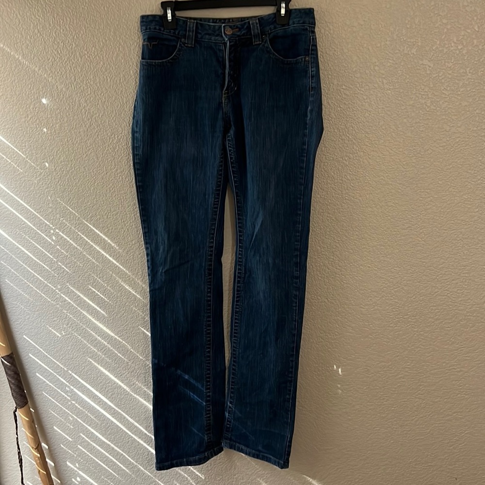 Kimes Ranch Women's Boot Cut Jeans - Dark Blue